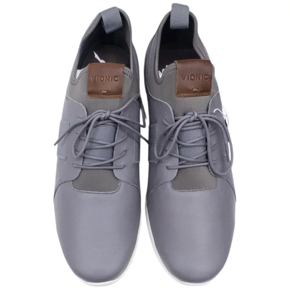 Vionic Men's Walking Sneaker Shoes Size 14 Gray Bond Caleb